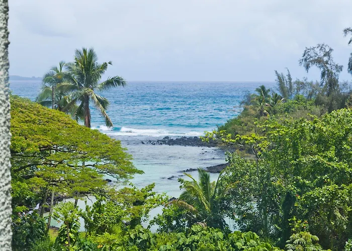Direct Oceanfront Mauna Loa Shores Honu Elua #508 Next To Carlsmith Beach Park, Hilo Hi